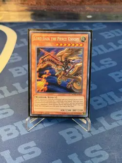 Yugioh Lord Gaia the Fierce Knight MVP1-ENS50 Secret Rare 1st Ed NM - Image 1