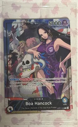Boa Hancock OP07-038 PSA Magazine Promo One Piece TCG - Brand New Sealed - Image 1