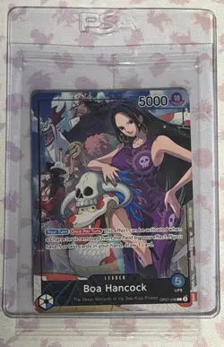 Boa Hancock OP07-038 PSA Magazine Promo One Piece TCG - Brand New Sealed - Image 3