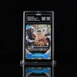 2025 Monkey D. Luffy OP13 Treasure Rare OP11-058 CARRYING ON HIS WILL TAG 10 - Image 3
