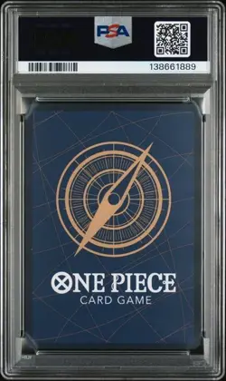 Monkey D. Luffy OP05-119 - One Piece 2nd Anniversary - PSA 10 - Image 2