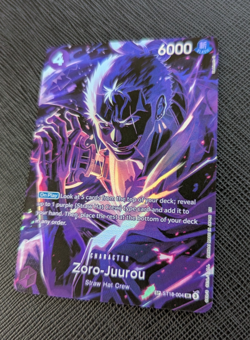 Zoro-Juurou (SP) ST18-004 Legacy of the Master Alt Art Foil One Piece TCG NM-LP - Image 3