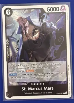 St. Marcus Mars OP13-091 R One Piece Carrying On His Will Foil - Image 1