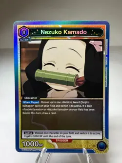 Nezuko Kamado KMY-P-001 R Foil Union Arena Demon Slayer Vol 2 - Image 1