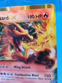 Pokemon TCG Charizard-EX Evolutions Holo Rare Card 12/108 MP - Image 3