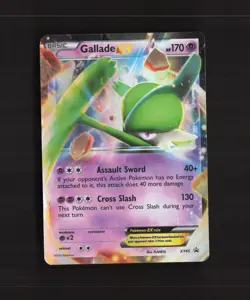 Gallade EX XY45 XY Black Star Promo Holo Pokemon Card DMG - Image 1