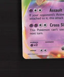 Gallade EX XY45 XY Black Star Promo Holo Pokemon Card DMG - Image 5