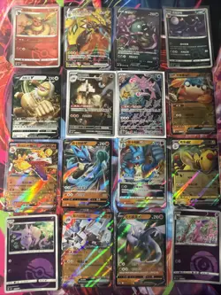 Pokemon 16 Card Lot nm V Max Mega Amazing Ex HOLO Rare Hits Only F33 - Image 1