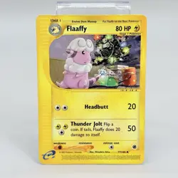 Flaaffy 77/165 Expedition Regular Common Pokemon Vintage TCG 2000 LP Card - Image 1