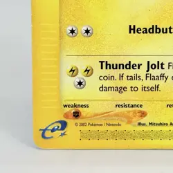 Flaaffy 77/165 Expedition Regular Common Pokemon Vintage TCG 2000 LP Card - Image 5