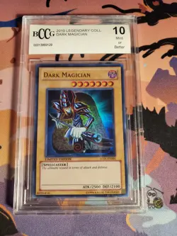 Yugioh Dark Magician Cards Legendary Collection BCCG 10 Mint Limited LC01 - Image 1