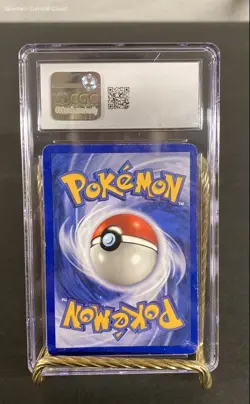 Pokemon Articuno Fossil 2/62 Trading Card CGC Graded 5.5 - Image 2