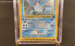 Pokemon Articuno Fossil 2/62 Trading Card CGC Graded 5.5 - Image 4