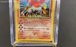 Pokemon Ho Oh Neo Revelation 7/64 Trading Card CGC Graded 5.5 - Image 4