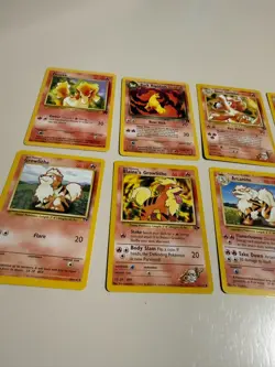 Pokemon OG 12 Card Bulk Lot NO DUPLICATES LP-NM RARE WOTC Vintage Original h - Image 2