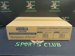 NEW FACTORY SEALED GODZILLA CARD GAME RESONANCE OF RIVALS BOOSTER BOX CASE CG4 - Image 5