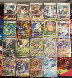 Pokemon 19 Card Lot SIR Promo Full Arts IRs Phantasmal Flames Celebrations +More - Image 1