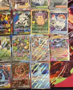 Pokemon 19 Card Lot SIR Promo Full Arts IRs Phantasmal Flames Celebrations +More - Image 3