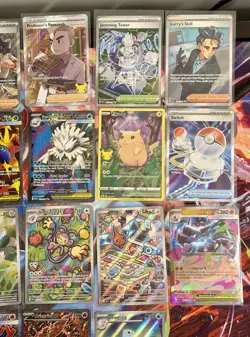 Pokemon 19 Card Lot SIR Promo Full Arts IRs Phantasmal Flames Celebrations +More - Image 4