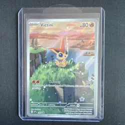 Victini 208 Black Star Promo Full Art Pokemon TCG Card Near Mint Condition - Image 1