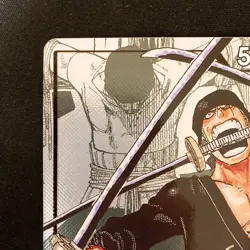 Roronoa Zoro Parallel OP01-001 L 25th Edition ONE PIECE Card Japanese #31037 - Image 3