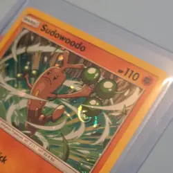 Pokemon Sudowoodo SM207 Promo COSMOS Holo English Card 2018 *HAND SWIRL* - Image 3