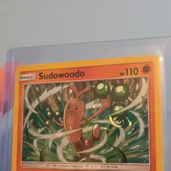 Pokemon Sudowoodo SM207 Promo COSMOS Holo English Card 2018 *HAND SWIRL* - Image 4