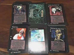 Jyhad Collectible Trading Card Game 1994 Lot With Over 270 Cards VG+ - Image 1