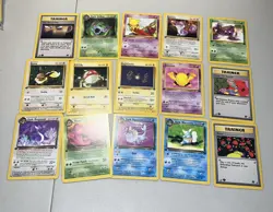 Team Rocket 1st Edition Pokemon Vintage 28 Cards Lot - Image 1