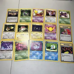Team Rocket 1st Edition Pokemon Vintage 28 Cards Lot - Image 2