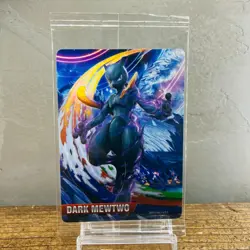 Sealed Pokken Dark Mewtwo 1ed Sealed Pokemon Japanese 2016 Amiibo Card Nintendo - Image 1