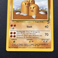 Dugtrio 023/130 Base Set 2 Rare Card Near Mint NM - Image 3
