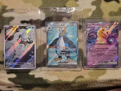 Lot Of 3 Pokemon Tcg Cards Illustration Rare Full Art EX - Image 1