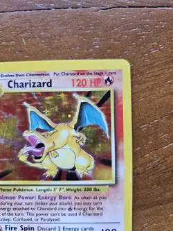 Pokemon TCG Charizard 1999-2000 Base Set Holo Rare Card 4/102 - Image 4