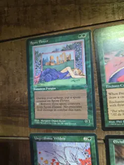 Lot of 12 Green MTG Cards from Urza's Saga edition, Magic the Gathering 1998 - Image 4