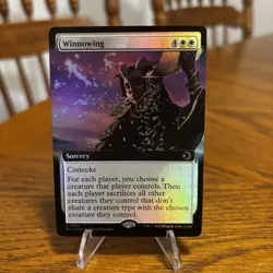 Winnowing (Extended Art) Lorwyn Eclipsed Foil Magic The Gathering - Image 1