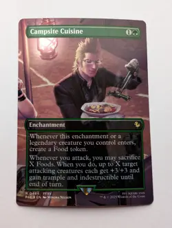 Campsite Cuisine - UB Final Fantasy FIC - Borderless Foil - (0464) - NM - Image 1