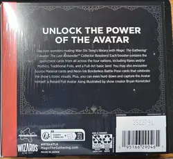 Avatar MTG The Last Airbender Collector Booster Box Magic MTG Sealed (Ships now) - Image 2