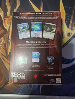 Strixhaven Commander Deck: Quantum Quandrix MTG Brand New Sealed 630509959020 - Image 2