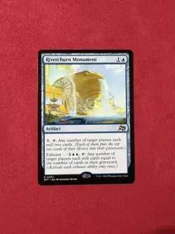 Riverchurn Monument - Aetherdrift Magic The Gathering MTG DFT Rare #57 NM - Image 1