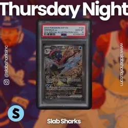 2023 POKEMON BLACK STAR PROMO SF SPECIAL ILLUSTRATION C. #132 GRENINJA EX PSA 10 - Image 1