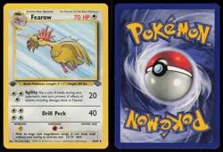 Fearow 36/64 Uncommon Jungle 1st Edition Pokemon - Image 3