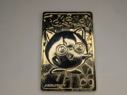 1999 Burger King Limited Edition Pokemon 23K Gold Plated Mewtwo & Jigglypuff - Image 5