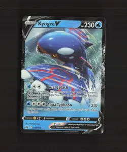Kyogre V 037/159 Crown Zenith Ultra Rare Holo Pokemon Card NM - Image 1