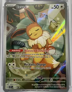 CGC 10 GEM MINT Eevee Prismatic Evolutions ETB Promo 173 Pokemon Card - Image 3