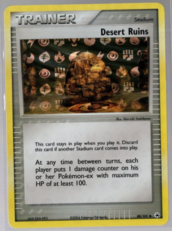 Desert Ruins 88/101 Reverse Holo EX Hidden Legends Pokemon TCG Near Mint - Image 1