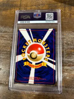 POKEMON 2000 Japanese Neo 2 WOBBUFFET Holo #202 PSA 9 Mint RARE - Image 2
