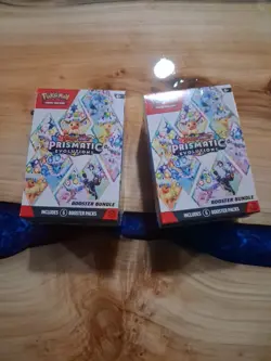 Pokemon TCG: Scarlet & Violet Prismatic Evolutions Booster Bundle Box! - Image 1
