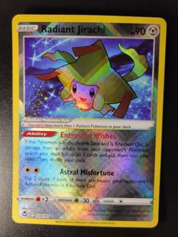 Pokemon - Silver Tempest - Radiant Jirachi 120/195 - Image 1