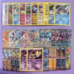 TCG Pokemon English Lot of 32: EX, cracked ice, holo, Promo - Image 1